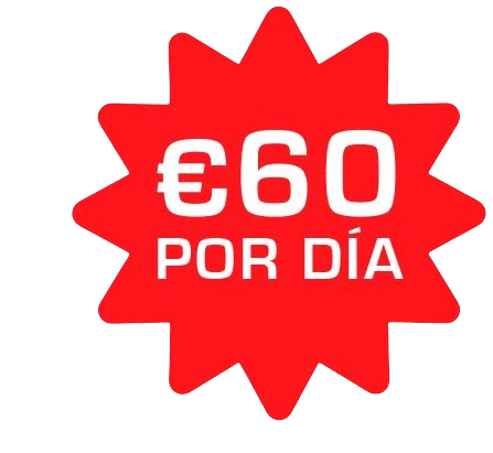 60 € por día