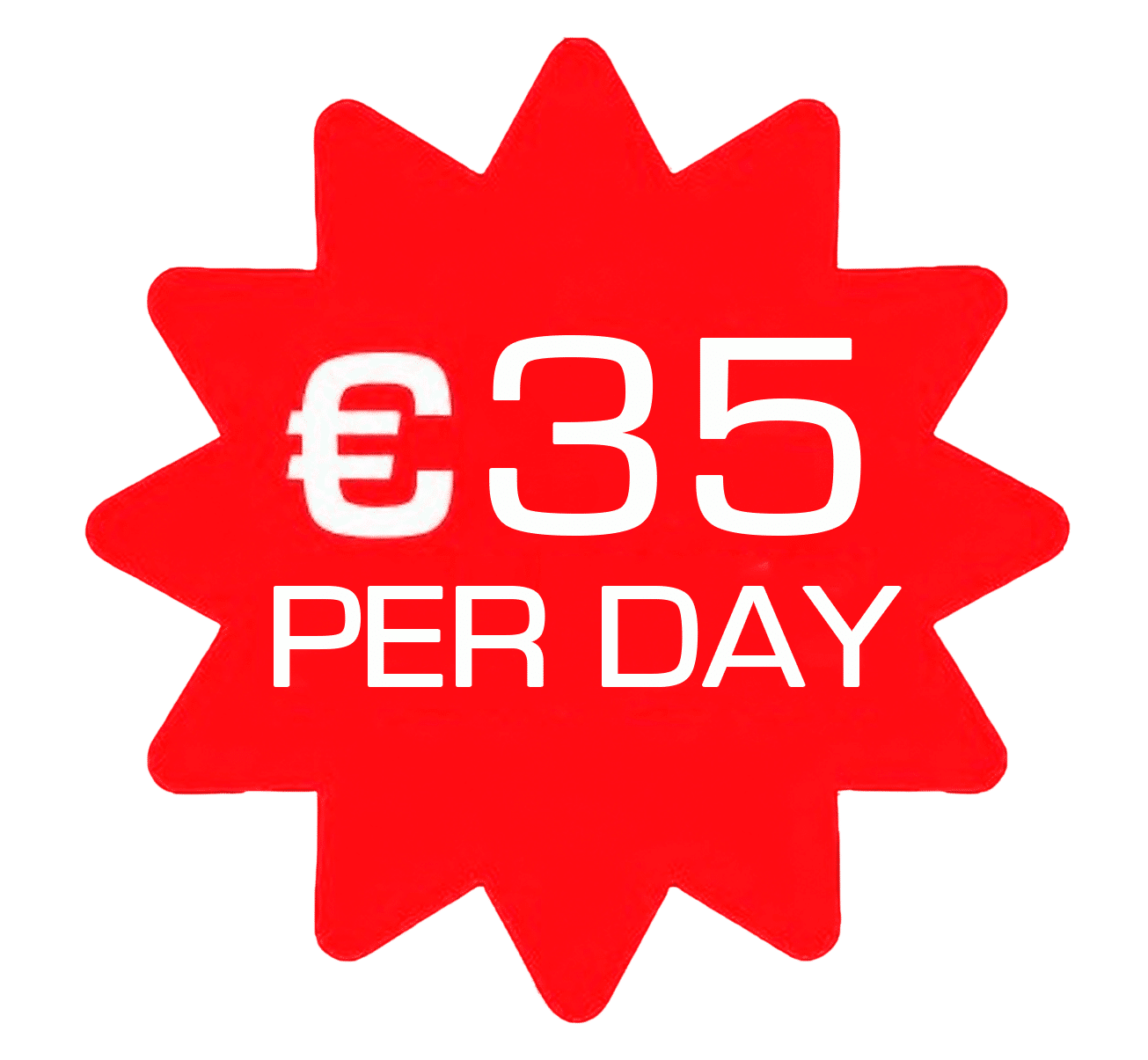 35 € per day